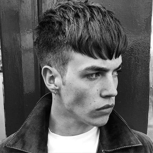 Short Textured Bangs For Guys Top 35 Best Men’s Haircuts With Bangs Handsome Men’s Fringe Hairstyles