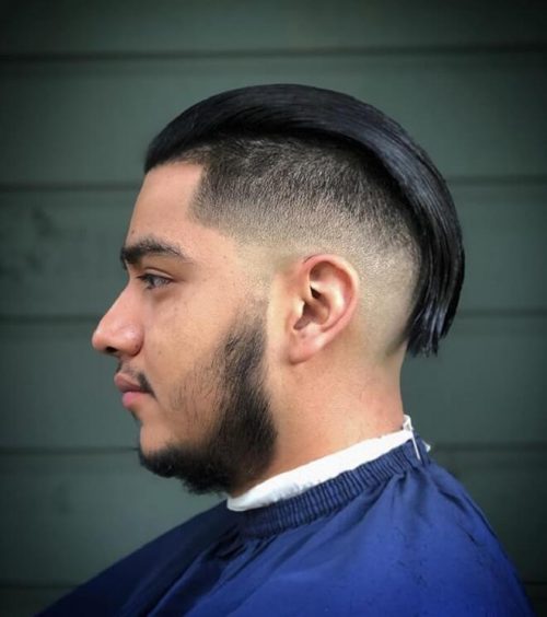 Skin Fade With Long Slicked Back Top 40 Cool Slicked Back Hairstyles For Men Best Men's Slicked Back Haircuts 2020