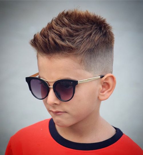 Skin Fade With Textured Spiky Hair 2020