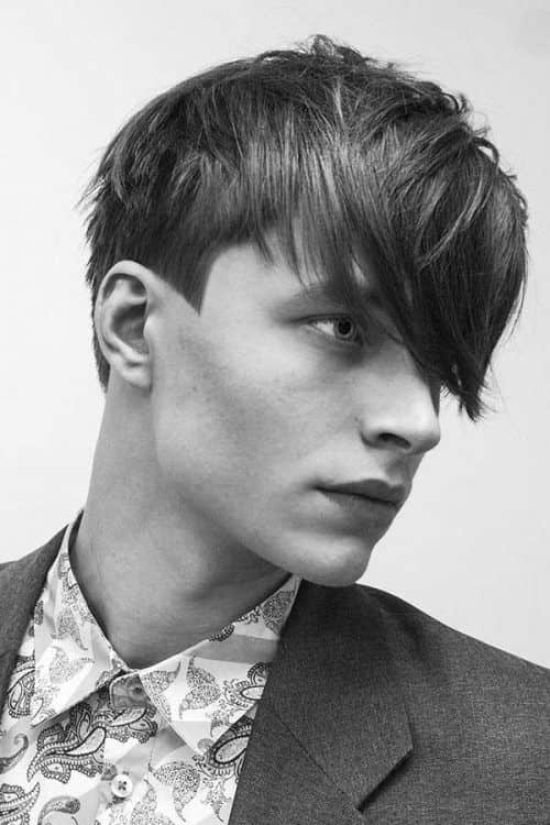 The Side Swept Fringe Style 25 Best Men’s Prom Hairstyles