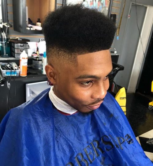 Top 20 Best Box Style Haircuts For Men Cool Afro Box Fade Hairstyles Fade With High Skin Fade