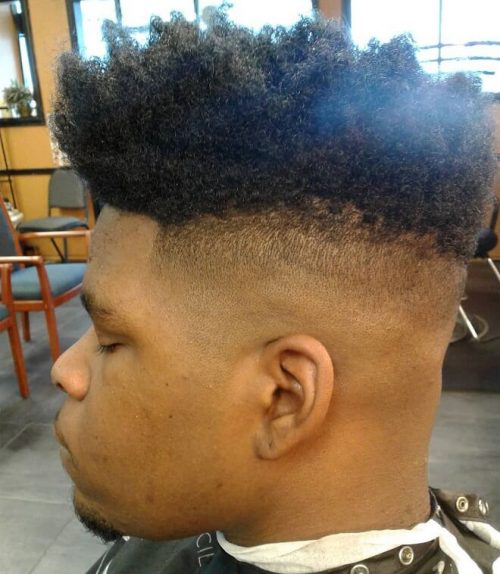 Top 20 Best Box Style Haircuts For Men Cool Afro Box Fade Hairstyles High Skin Fade Haircut