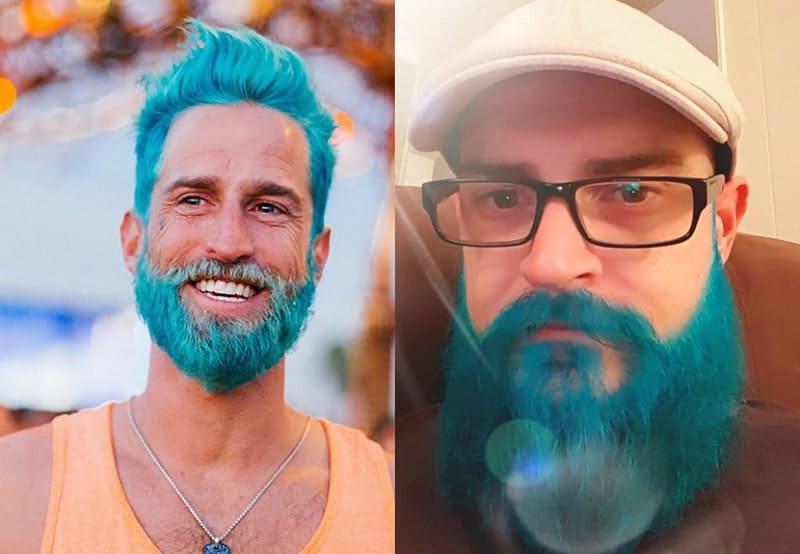 Top 20 Best Men's Beard Color How To Dye Your Beard Beard Colour Evergreen Turquoise