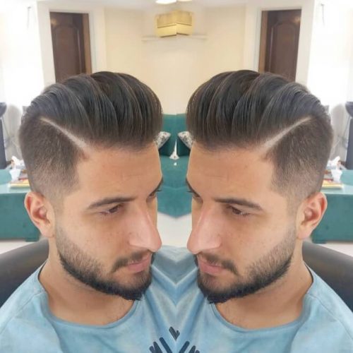 Top 25 Amazing Line Haircuts For Men Cool Haircut Designs Lines Line Up With Pompadour