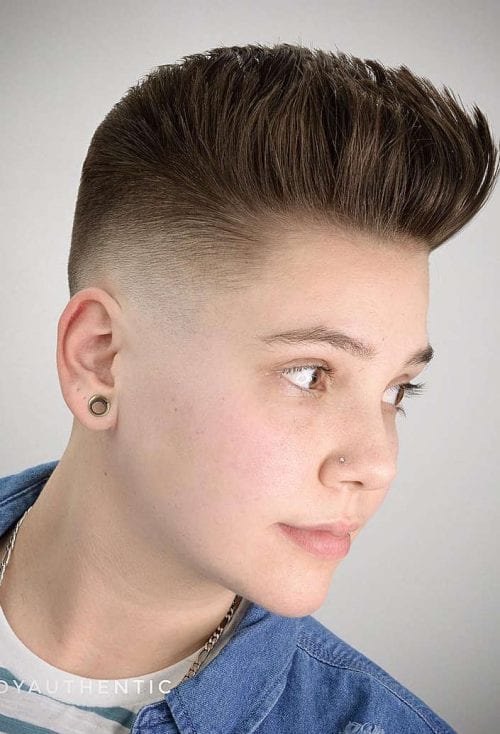 Top 25 Best Teenage Guys Hairstyles Haircuts For Teen Boys Brushed Up Pompadour