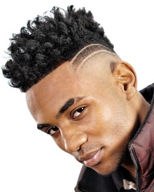 Top 30 Best African American Men's Hairstyles 2020 Cool Haircuts For Black Men High Top With Shaved Line Up