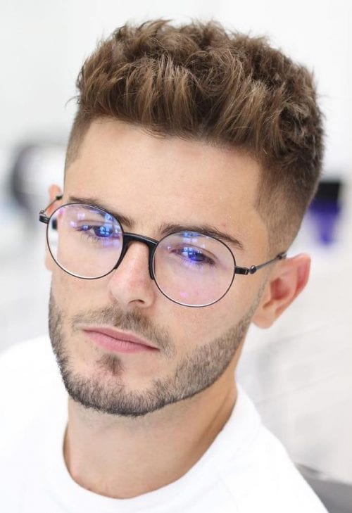 Top 30 Wavy Hairstyles For Men Best Men's Wavy Hairstyles 2020 Curled Brush Up With Tapered Sides
