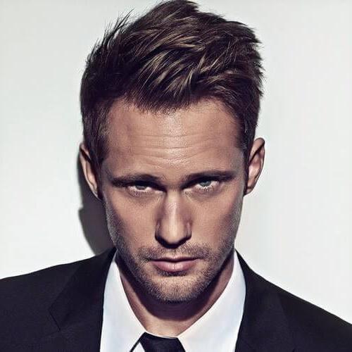 Top 35 Best Business Hairstyles For Men Classic Businessman Haircuts 2020 The Alexander Skarsgard Businessman Style