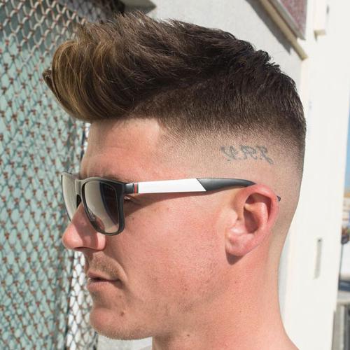 Top 35 Popular Haircuts For Men 2020 Men's Trendy Haircuts Textured Spiky Hair High Bald Fade