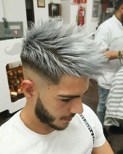 Top 35 Popular Haircuts For Men 2020 Men's Trendy Haircuts Spiky Platinum Blonde Hair