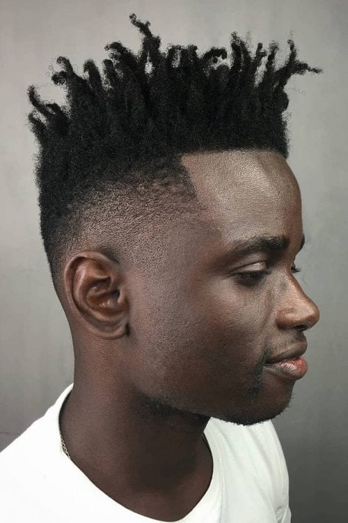 Top 40 Best Afro Hairstyles For Men Classic Brush Up