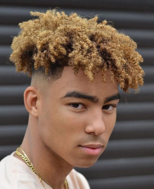 Top 40 Best Afro Hairstyles For Men Coconut Tree Afro Curls
