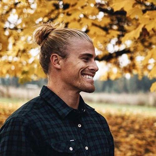 Top 40 Best Long Hairstyles For Men 2020 Long Pulled Back Hair