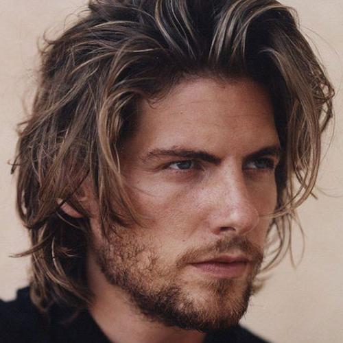 Top 40 Best Long Hairstyles For Men 2020 Messy + Textured + Beard