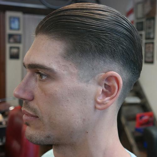Top 40 Cool Slicked Back Hairstyles For Men Best Men's Slicked Back Haircuts 2020 Medium Length Slick Back Hair