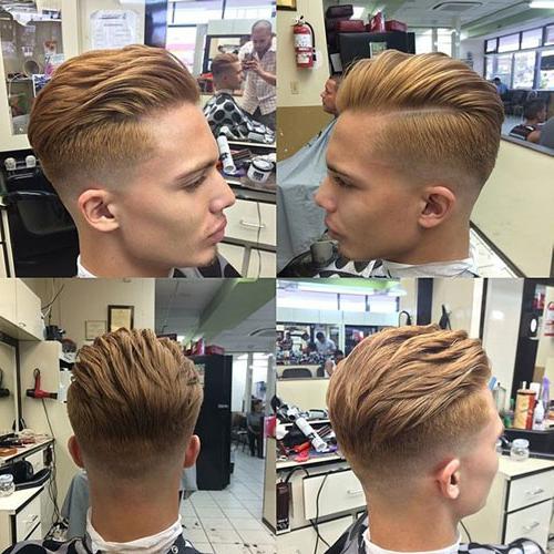 Top 40 Cool Slicked Back Hairstyles For Men Best Men's Slicked Back Haircuts 2020 Slick Back Haircut With Comb Over