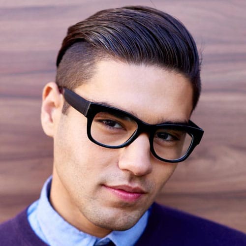 Top 40 Cool Slicked Back Hairstyles For Men Best Men's Slicked Back Haircuts 2020 Slicked Back Comb Over Hair