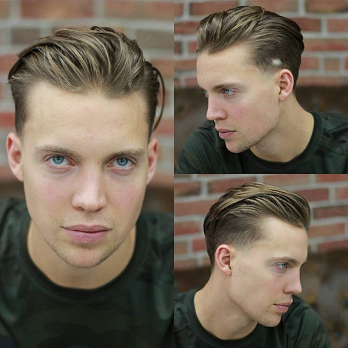 Top 35 Best Men's Slicked Back Haircuts | Cool Slicked Back Hairstyles