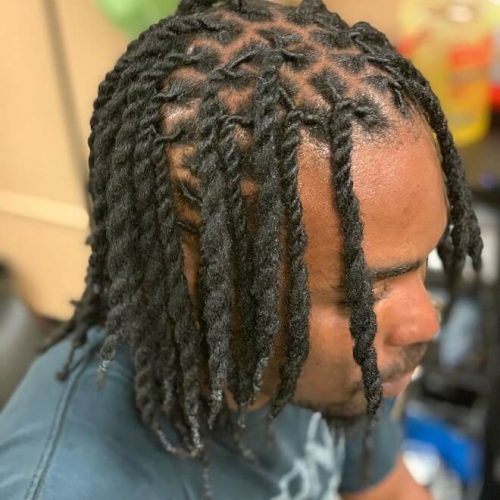 Twisted Dread Style Top 30 Best African American Men's Hairstyles 2020 Cool Haircuts For Black Men