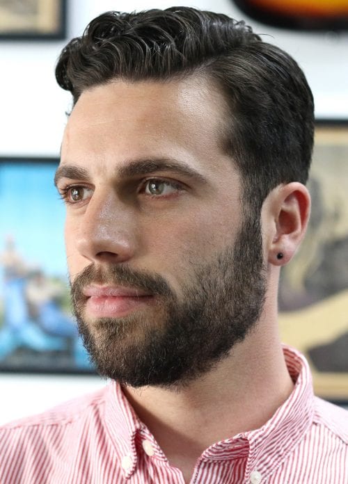 Wavy Texture With Beard Top 30 Wavy Hairstyles For Men Best Men's Wavy Hairstyles 2020