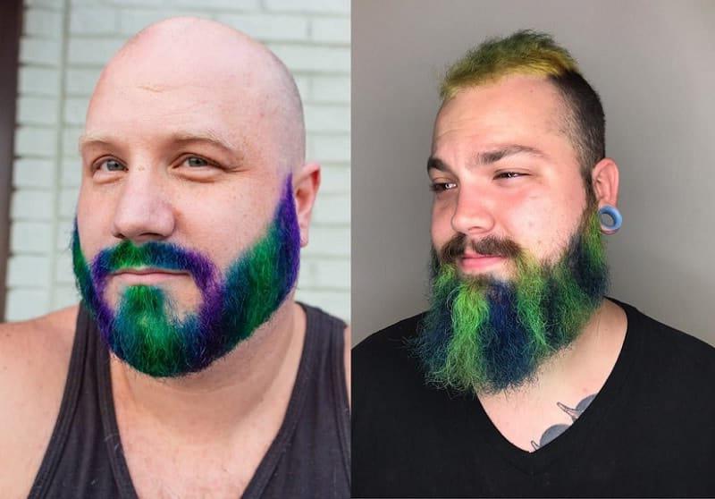 7. "Cobalt Blue Hair and Beard: Coordinating Your Look" - wide 6
