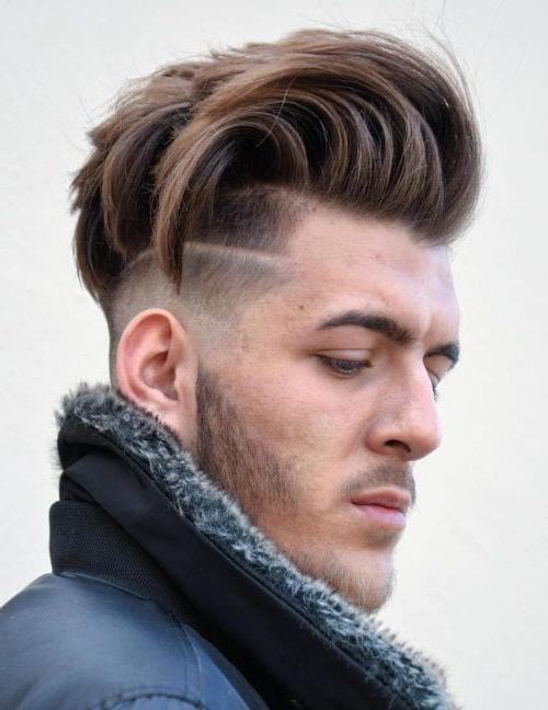 High Volume Side Swept Style Top 30 Disconnected Undercut Hairstyles For Men Best Men's Disconnected Undercut Haircuts
