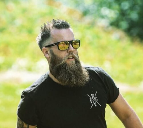 Spiky Hair Full And Long Beard Top 30 Best Long Beard Styles For Men Best Men's Long Beard Styles