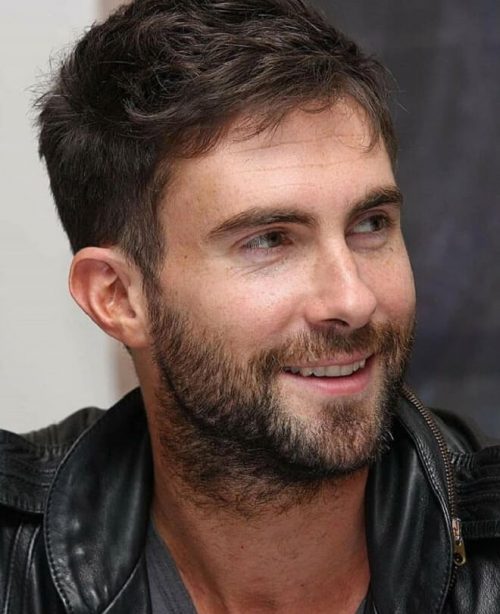 30 Best Adam Levine Haircuts And Hairstyles Messy Fringe With Classic Tapered Sides