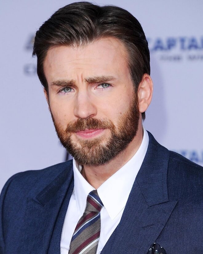 30 Best Chris Evans Hairstyles 2023 Captain America Haircut Styles ...