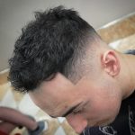 35 Popular Mens Short Back Sides Hairuts Tapered Short Back And Sides Hairsytle Short Curly Messy On Top With Short Sides 150x150 