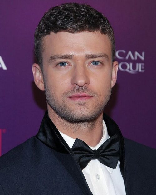 Justin Timberlake Messy Crew Cut Hairstyle