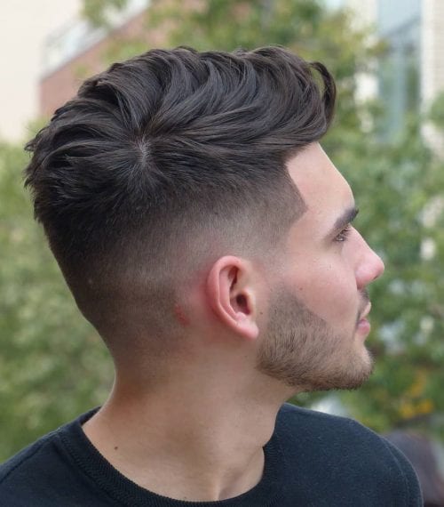Low Fade And Textured Medium Crop Top 20 Men's Hairstyles For Winter Best Winter Hairstyles For Men