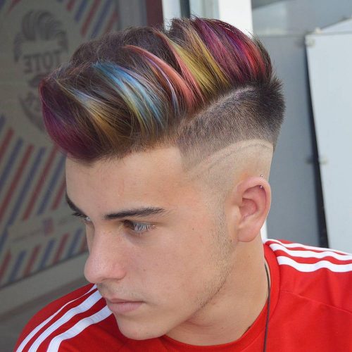 Top 27 Stylish Highlighted Hairstyles for Men 2020 | Men's Hair Color