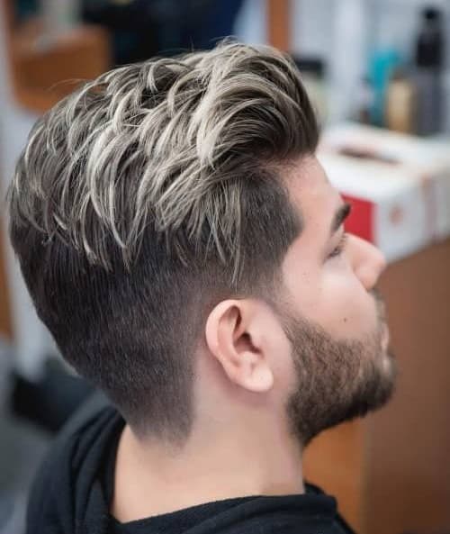Platinum Highlights For Men Top 20 Stylish Highlighted Hairstyles For Men 2020 Men's Hair Color Highlights And Ideas