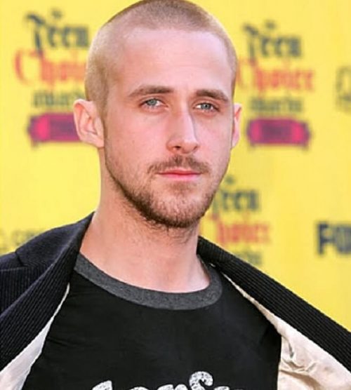 Ryan Gosling Buzz Cut Hairstyle