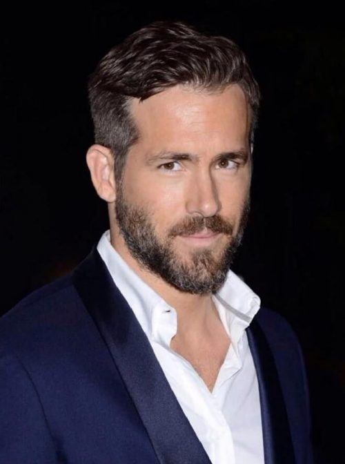 Ryan Reynolds Hairstyle With Beard 35 Best Ryan Reynolds Hairstyles And Haircuts 2020