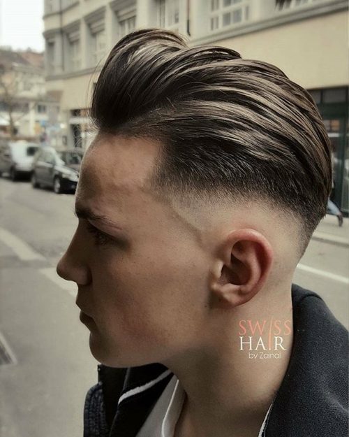 Swept Back Hairstyle Top 20 Men's Hairstyles For Winter Best Winter Hairstyles For Men