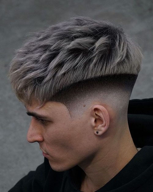 Textured Bangs With Undercut