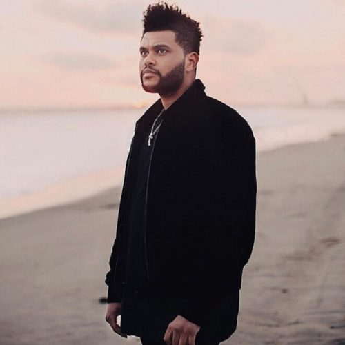 The Weeknd Textured Quiff Hairstyles