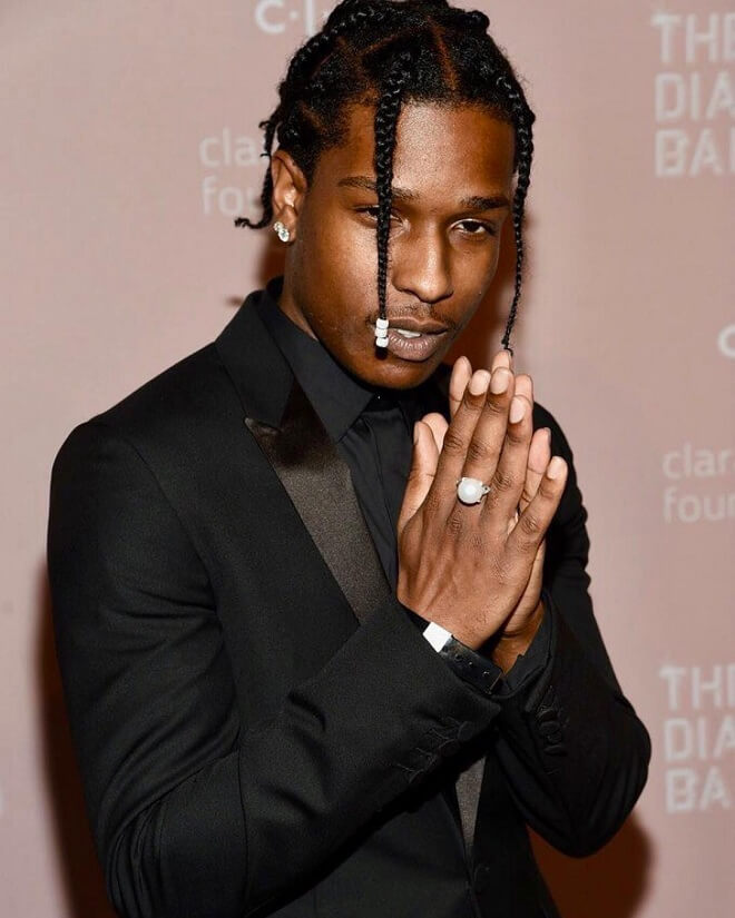 Asap Rocky Hairstyle - Braids Hairstyles