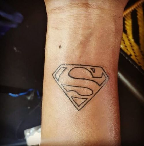 Top 35 Best Superman Tattoo Designs For Men In 2020 Awesome Superman Ideas Line Superman Tattoo
