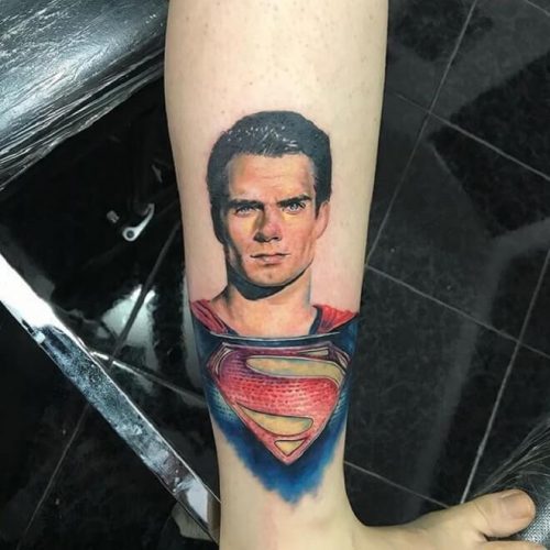 Top 35 Best Superman Tattoo Designs For Men In 2020 Awesome Superman Ideas Superman Tattoo On Leg