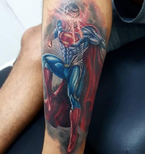 Top 35 Best Superman Tattoo Designs For Men In 2020 Awesome Superman Ideas Tattoo Realistic Tattoo