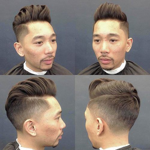 Pompadour Fade Most Popular Hairstyles For Asian Men