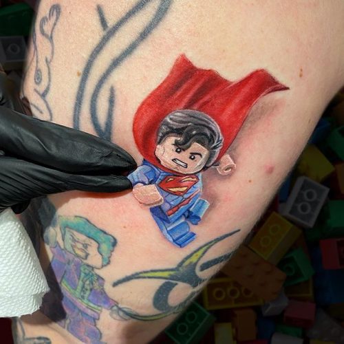 Small Superman Tattoo Top 35 Best Superman Tattoo Designs For Men In 2020 Awesome Superman Ideas