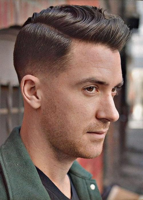 20 Cool Regulation Army Haircuts For Men, Navy, Military Regulation Men's Hair Wavy Top With Tapered Sides