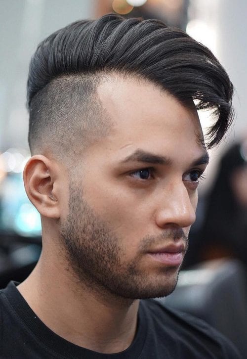 30 Best Men's Side Swept Undercut Hairstyles Skin Fade With Layers