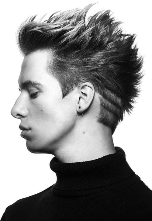 30 Cool Neckline Hair Designs, Men’s 2020 Hairstyles Trends Blow Out With Layered Neckline