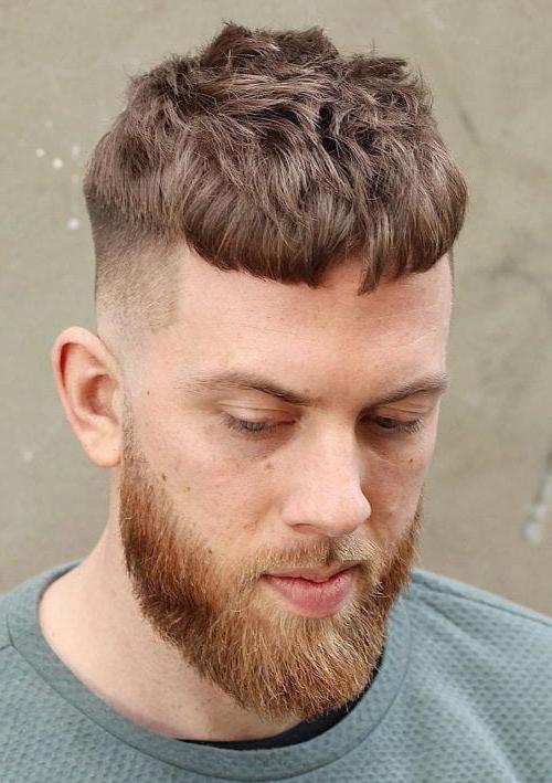 30 Crop Top Fade Haircut For Summer 2020 Men's Hairstyle Textured Crop Top With Taper Faded Sides