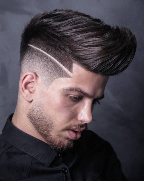 30 Men's Elegant Hairstyles 2020 Elegant Haircuts For Men High Volume With Shaved Hairline